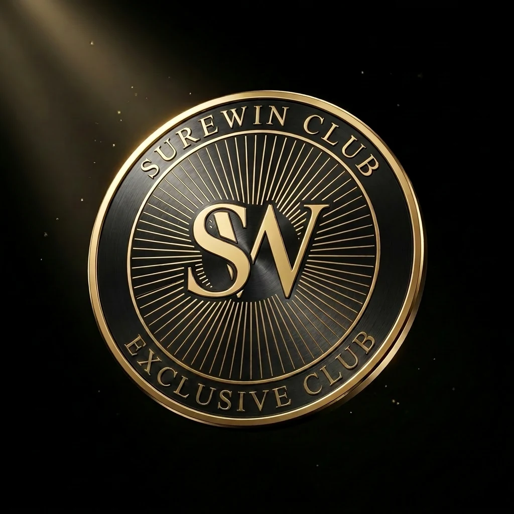 The SureWin Club coin: an obsidian and gold medallion